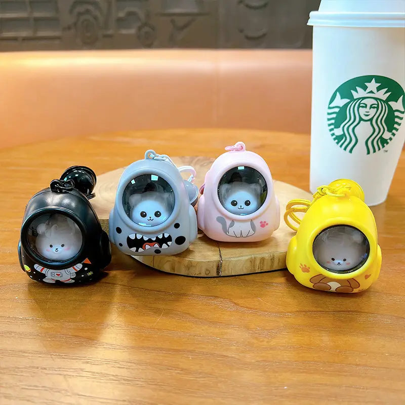 Schoolbag Night Light Keychain Pendant - DanglePop