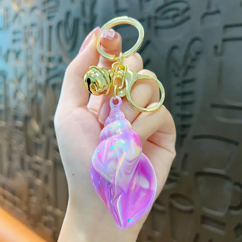 Conch Keychain Pendant