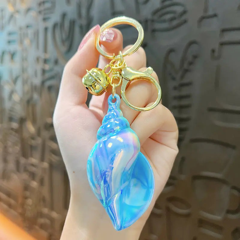 Conch Keychain Pendant