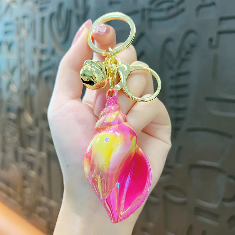 Conch Keychain Pendant