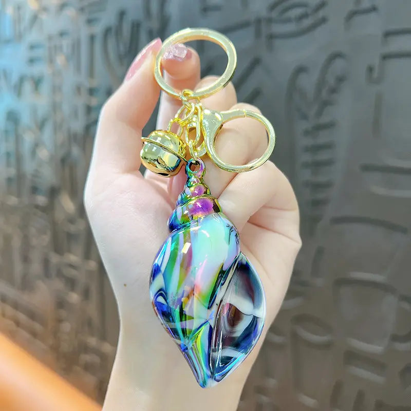 Conch Keychain Pendant