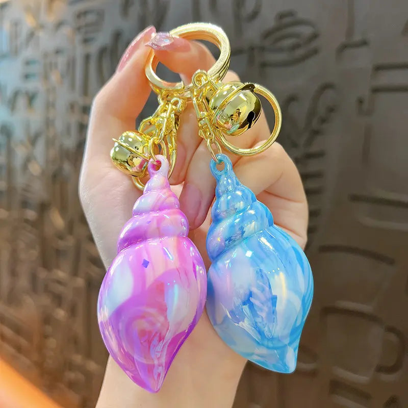 Conch Keychain Pendant