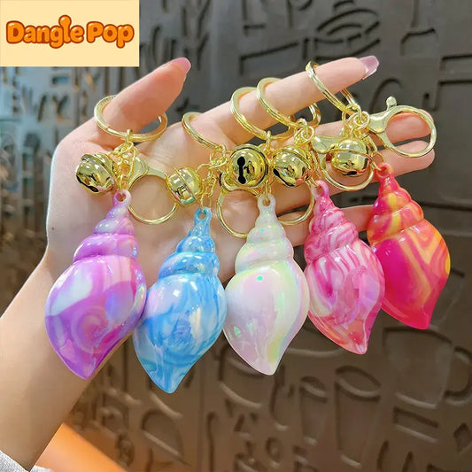Conch Keychain Pendant