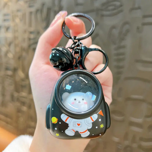 Schoolbag Night Light Keychain Pendant