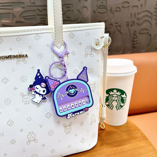 Cute Cartoon Piano Toy Keychain Pendant
