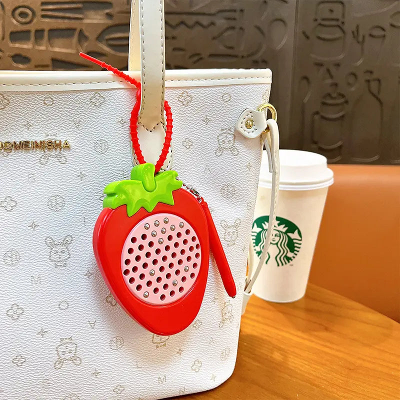 Fruit Party Stress Relief Magnetic Drawing Board Keychain Pendant