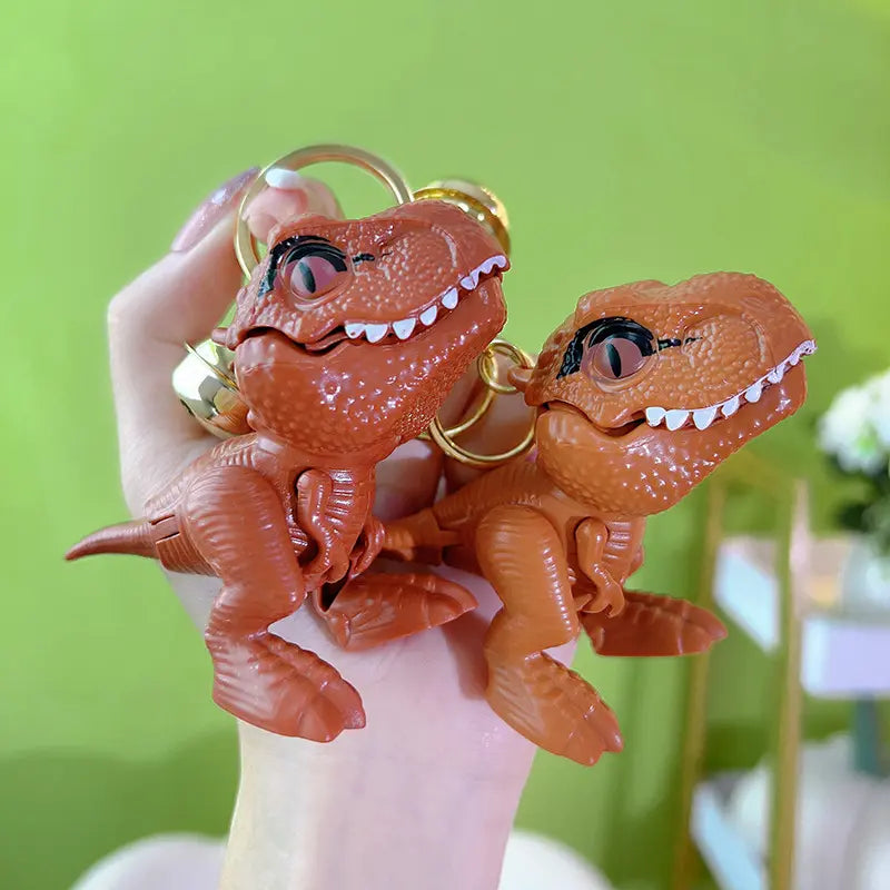 Tyrannosaurus Rex Biting Hand Toy Keychain Pendant