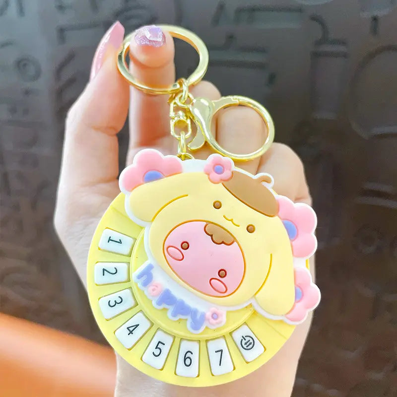 Mini Music Piano Keychain Pendant