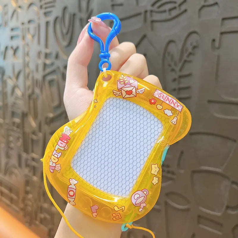 Creative Mini Magnetic Writing Board Keychain Pendant