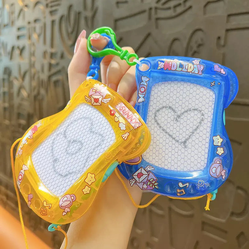 Creative Mini Magnetic Writing Board Keychain Pendant