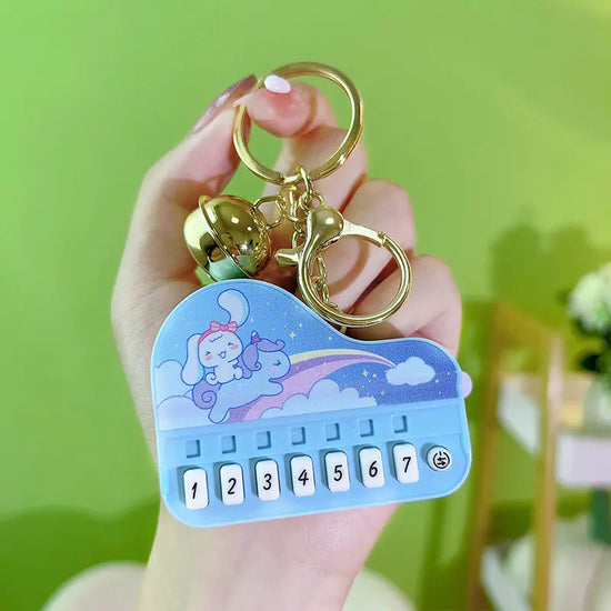 Creative Mini Electronic Piano Keychain Pendant