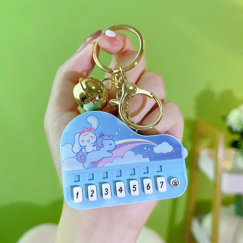 Creative Mini Electronic Piano Keychain Pendant