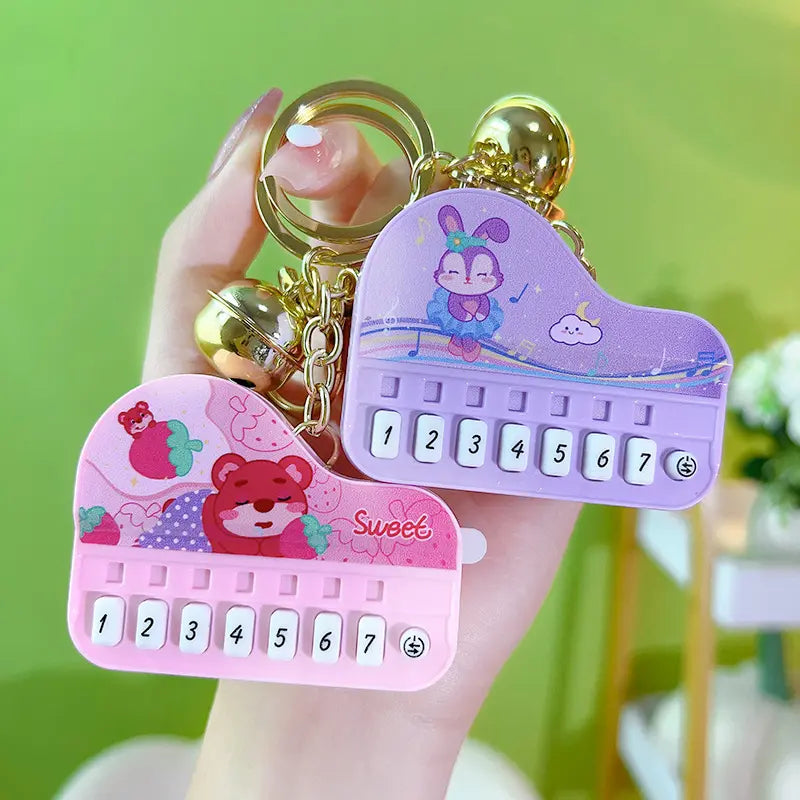 Creative Mini Electronic Piano Keychain Pendant