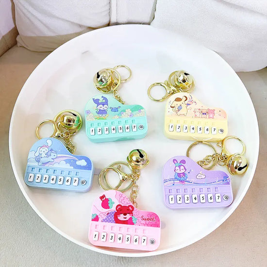 Creative Mini Electronic Piano Keychain Pendant