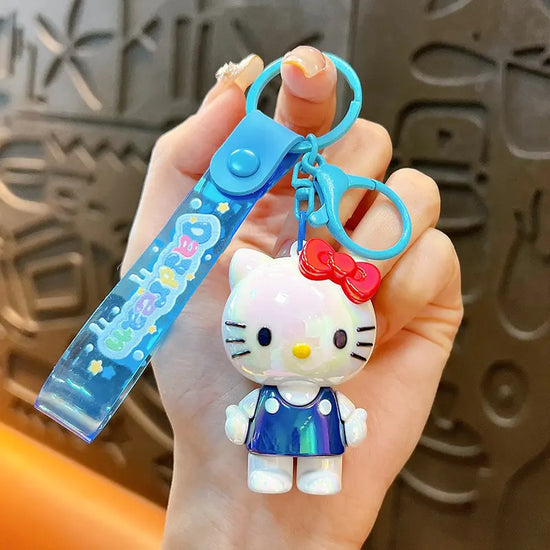 Soft Rubber Cat Keychain Pendant
