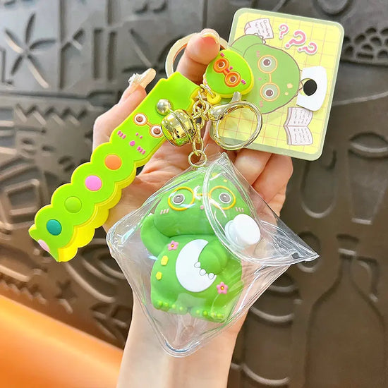 Cute Dinosaur Keychain Pendant