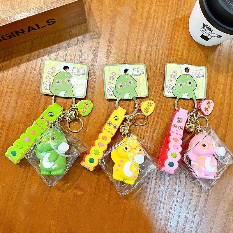 Cute Dinosaur Keychain Pendant