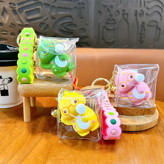 Cute Dinosaur Keychain Pendant