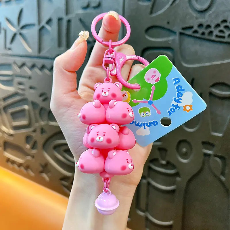 Cute Pet Paradise Keychain Pendant