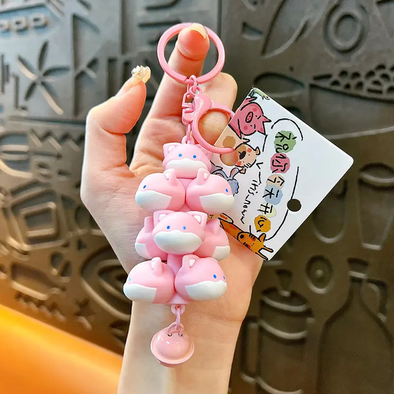Cute Pet Paradise Keychain Pendant