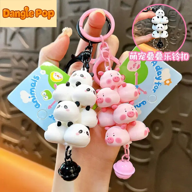Cute Pet Paradise Keychain Pendant