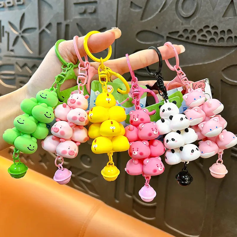 Cute Pet Paradise Keychain Pendant
