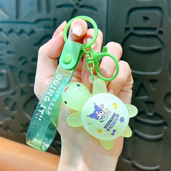 Luminous Turtle Keychain Pendant