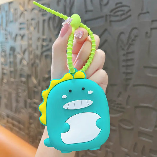 Dinosaur Doll Coin Storage Bag Keychain Pendant