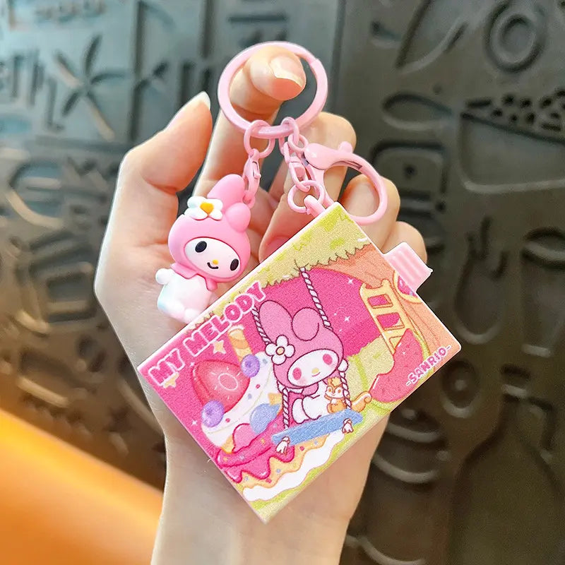 Magic Box Stress Relief Keychain Pendant