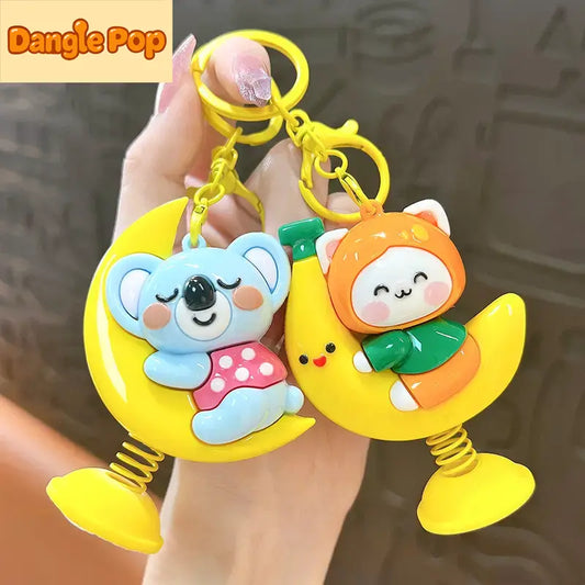 Cute Rocking Keychain Pendant
