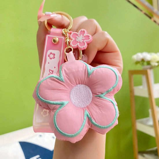 Cute Flower Keychain Pendant